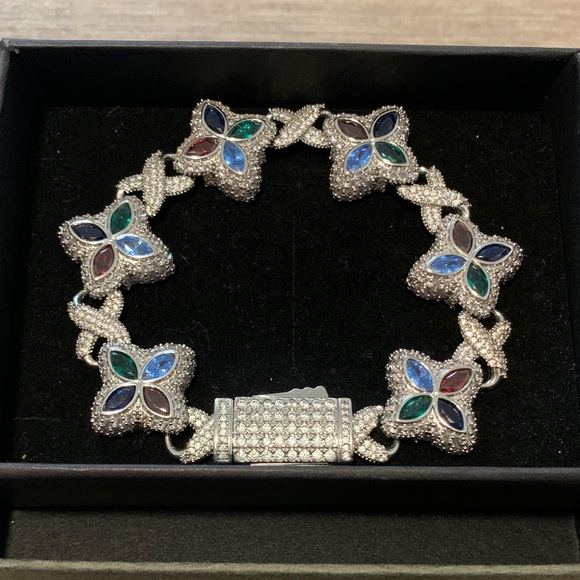Moissanite Gemstone Bracelet